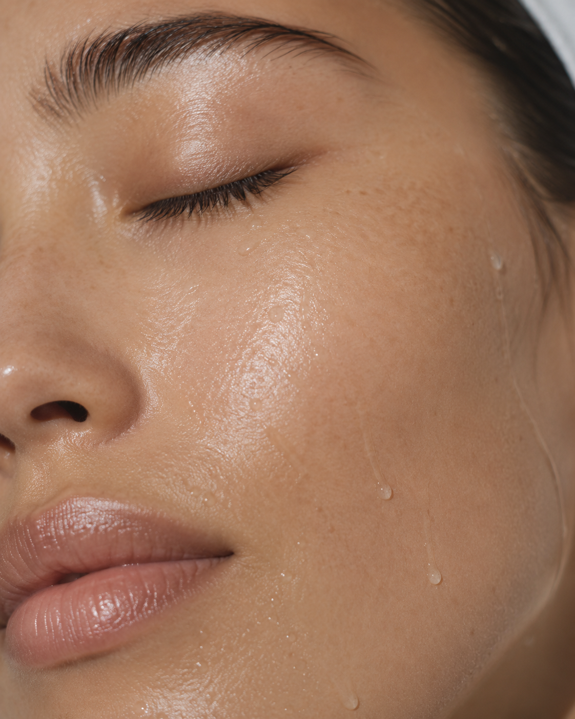 Glowing skin result
